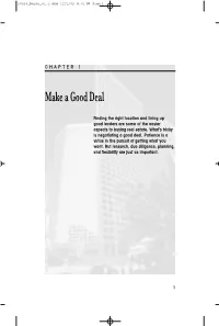 Make a Good Deal