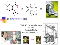 Organic Acids and Bases