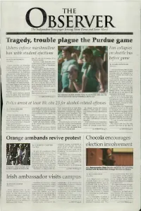 Tragedy, Trouble Plague the Purdue Game