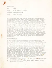 1^0 ^ Tkbocro' Project 16 A-Prll 1966 ;:Llrji:Ops
