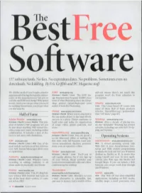 157 Software Tools. No Fees. No Expiration Dates. No Problems