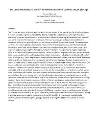 Cerutti Mastodon Site Abstract 02-06-18