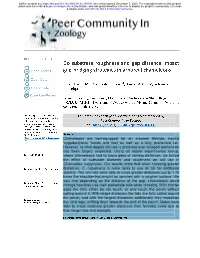 Do Substrate Roughness and Gap Distance Impact Gap-Bridging Strategies in Arboreal Chameleons