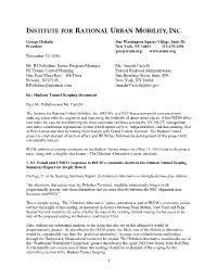IRUM Comments on Hudson Tunnel Scoping Document