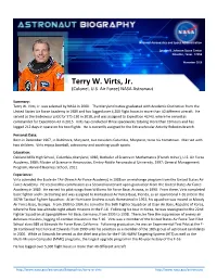 Terry W. Virts, Jr