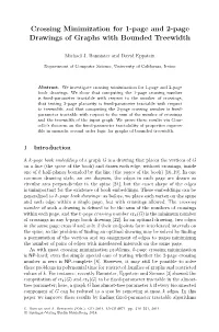 Crossing Minimization for 1-Page and 2-Page Drawings of Graphs with Bounded Treewidth