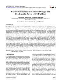 Correlation of Structural Seismic Damage with Fundamental Period of RC Buildings