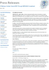 Press Releases