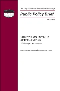 Public Policy Brief No. 78, 2004