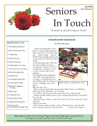 Seniors in Touch
