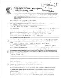 Claimant List