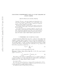 Counting Independent Sets in Cubic Graphs of Given Girth 3