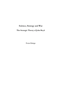 Frans Osinga, Science, Strategy, And