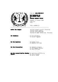 Taylor Trial Transcript