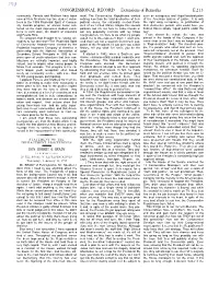 CONGRESSIONAL RECORD— Extensions Of