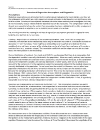 Regression Assumptions and Diagnostics
