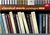 Supraphon Classical Music Catalogue 2019
