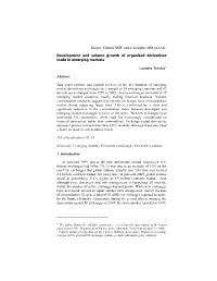 The Emergence of Emerging Markets Derivatives Exchanges