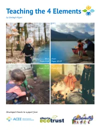 Teaching the 4 Elements by Shelagh Pyper