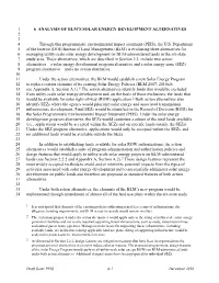 6 Analysis of Blm's Solar Energy Development