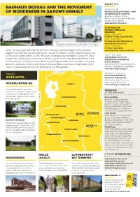 Bauhaus Dessau and the Movement of Modernism In
