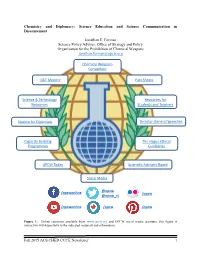 Fall 2015 ACS CHED CCCE Newsletter 1 Chemistry And