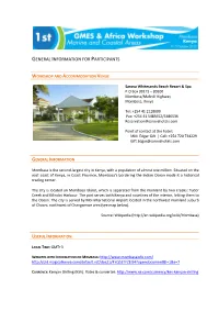 General Information for Participants