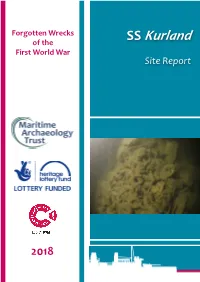 SS Kurland First World War Site Report
