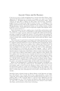 Ancient China and Its Enemies