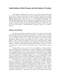 André Salmon, Pablo Picasso and the History of Cubism
