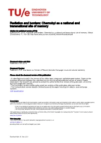 Radiation and Borders: Chernobyl As a National and Transnational Site of Memory