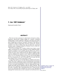 1. Leg 189 Summary1