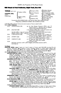 MARE, the Property of the Royal Studs