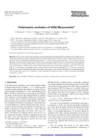 Polarimetric Evolution of V838 Monocerotis?