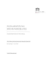 Stenographisches Protokoll Der 896. Sitzung / PDF, 2199 KB