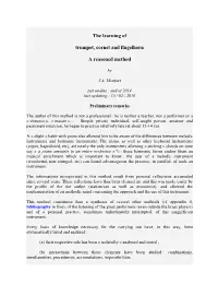 The Learning of Trumpet, Cornet and Flugelhorn a Reasoned Method