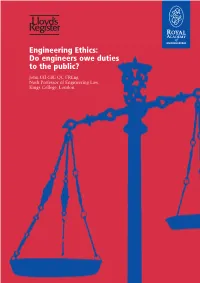 Engineering Ethics Lecture