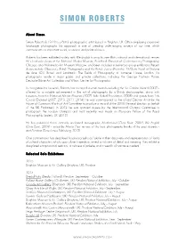 Simon Roberts CV