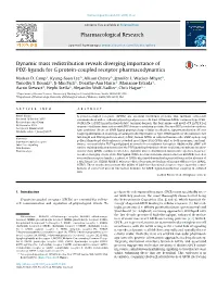Dynamic Mass Redistribution Reveals Diverging Importance of PDZ