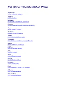Web-Sites of National Statistical Offices