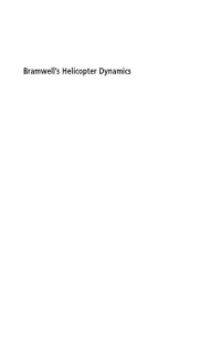 Bramwell's Helicopter Dynamics