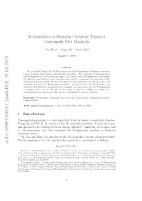 M-Eigenvalues of Riemann Curvature Tensor of Conformally Flat Manifolds