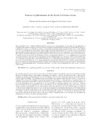 Sources of Pheromones in the Lizard Liolaemus Tenuis