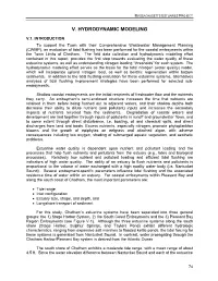 V Hydrodynamic Modeling (PDF)
