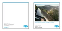 'Making a Difference to Our World Through Glass Technology' to Our Shareholders