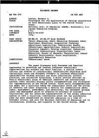 PUB DATE [75] CONTRACT NIE-C-74-0107 NOTE 131P