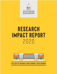 Research Impact Report 2020