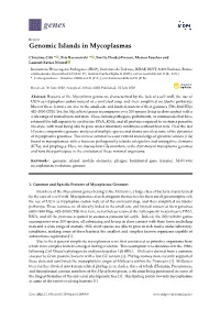 Genomic Islands in Mycoplasmas