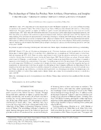 The Archaeology of Yukon Ice Patches: New Artifacts, Observations, and Insights P