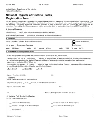 Hull's Trace National Register Nomination